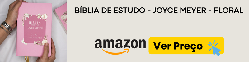 Bíblia de Estudo Joyce Meyer para Mulheres Ansiosas